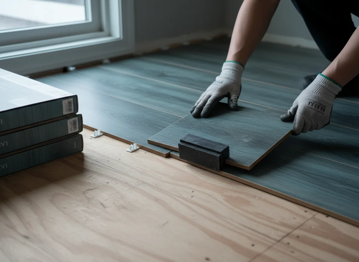 Luxury Vinyl Plank Installation company in Ovalo, TX